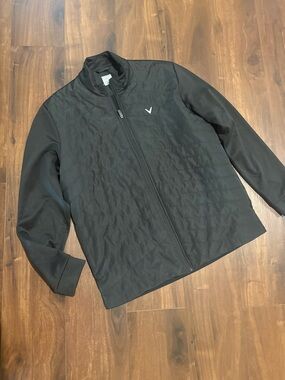 NWT Callaway quilted puffer golf jacket, size L